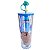 COPO COM CANUDO PAREDE DUPLA WE BARE BEARS PARDO MINISO 800 ML. - Imagem 1