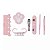 KIT MANICURE URSO SEM CURSO 7 PEÇAS MINISO. - Imagem 1