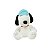 PELÚCIA SNOOPY SENTADO SUMMER TRAVEL COLLECTION 35cm. MINISO - Imagem 1