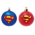 Bolas de Natal Superman Comics Decoração Arvore Super Heróis - Imagem 3