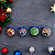 Enfeites de Natal Marvel Avengers Bolas Arvores Decorativas - Imagem 2