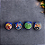 Enfeites de Natal Marvel Avengers Bolas Arvores Decorativas - Imagem 4