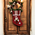 Meia de Natal para pendurar na porta ou parede natalina - Imagem 2