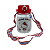 Garrafa de Plástico Sanrio Hello Kitty Maça 1300ml Miniso - Imagem 3