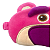 MASCARA PARA DOMRIR MODELO DISNEY TOY STORY LOTSO COR ROSA - Imagem 7