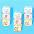 Kit 3 Potes Personagens Sanrio Super Fofinho Miniso Original - Imagem 7