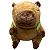 Capivara de Pelúcia de Mochila de Maçã Verde Antialérgica - Imagem 1