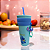 Copo Stitch Disney Aço Inox com Chaveiro De silicone Miniso - Imagem 8
