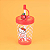 Copo Com Canudo Hello Kitty Apple Sanrio Miniso Original - Imagem 8