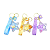 Chaveiro Fofo We Baby Bears Panda Pardo Polar Miniso - Imagem 1