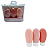 Kit 3 Frascos De Viagem Cosméticos Pratico Resistente Miniso - Imagem 3