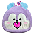 MOCHILA INFANTIL DE PELUCIA MACIA BT21 MANG ORIGINAL MINISO - Imagem 1