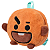 MOCHILA INFANTIL PELUCIA MACIA BT21 SHOOKY ORIGINAL MINISO - Imagem 4