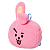 MOCHILA INFANTIL PELUCIA MACIA BT21 COOKY ORIGINAL MINISO - Imagem 7