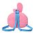 MOCHILA INFANTIL PELUCIA MACIA BT21 COOKY ORIGINAL MINISO - Imagem 3