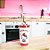COPO TERMICO HELLO KITTY CANUDO INOX SANRIO MINISO - Imagem 3