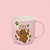 Kit Canecas de Cerâmica Pardo We Bare Bears Miniso - Imagem 10