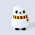 Pelúcia Fofa Hedwig Harry Potter Cachecol Grifinória Miniso - Imagem 9