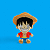 Pelúcia Luffy One Piece Antialergica Original Miniso - Imagem 4