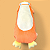 TRAVESSEIRO DE CORPO PELUCIA PINGUIN SUPER MACIO MINISO - Imagem 7