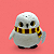 Pelúcia Fofa Hedwig Harry Potter Cachecol Grifinória Miniso - Imagem 9