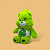 Pelúcia Ursinhos Carinhosos Verde Trevo Original Miniso - Imagem 3