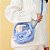 Bolsa Transversal Pelúcia Fluffy Stitch Disney Fofa Miniso - Imagem 6