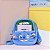 Bolsa Transversal Pelúcia Fluffy Stitch Disney Fofa Miniso - Imagem 3