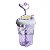 Copo Com Canudo Disney Ufufy Original Fofo Infantil Miniso - Imagem 1