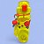 Garrafa Squeeze BT21 TATA Fofa Com Chaveiro Miniso - Imagem 7