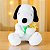 Pelúcia Snoopy Girassol Fofinha Antialérgica Miniso - Imagem 5
