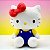 Pelúcia Hello Kitty Antialérgica Sanrio Original Miniso - Imagem 5