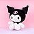 Boneca Pelúcia Fofa Kuromi Sanrio Original Miniso - Imagem 7