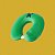 Almofada De Viagem Minecraft Creeper Fofa Original Miniso - Imagem 7