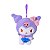 Chaveiro De Pelúcia Kuromi Fofa Sanrio Original Miniso - Imagem 1