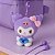 Chaveiro De Pelúcia Kuromi Fofa Sanrio Original Miniso - Imagem 2