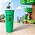 Copo Térmico Minecraft Gamer Com Canudo Inox Miniso - Imagem 10