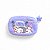 Necessaire Kuromi Sanrio Pelúcia Fofa Original Miniso - Imagem 1