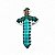 Espada de Pelúcia Minecraft Grande Original Miniso - Imagem 7