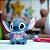 Stitch Pelúcia Fofa Disney Com Jaqueta Metálica Miniso - Imagem 8