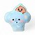 Almofada Fofa Koya Shooky BT21 Baby Pelúcia Miniso - Imagem 5