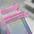 Estojo Duplo de Tela Gradiente Rosa Miniso Papelaria Fofa - Imagem 10