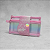 Estojo Duplo de Tela Gradiente Rosa Miniso Papelaria Fofa - Imagem 2