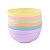 Kit 6 Tigelas Coloridas Ecológicas Cozinha Miniso Sobremesa - Imagem 1