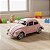 Brinquedo Carrinho De Metal Fusca Rosa Miniso Toys Miniatura - Imagem 3