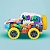 Blocos De Montar Infantil Carro Esportivo Miniso Amarelo - Imagem 3