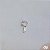 PIERCING PRATA 925 FAKE FOLHA PENDURADA - Imagem 2