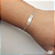 PULSEIRA PRATA 925 PLACA LISA - Imagem 1