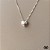 COLAR DE PRATA 925 CORAÇÃO COM ZIRCÔNIA (10mm) - Imagem 1
