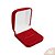 ESTOJO DE VELUDO VERMELHO PARA ANEL - Imagem 1